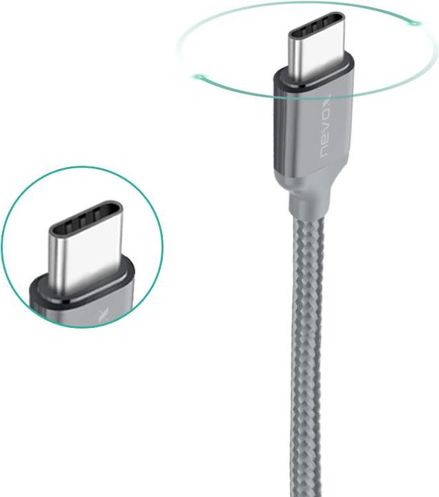 Actual product image Nevox USB-C to USB 3.0 (2 m, USB 3.0)