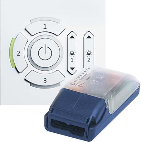 Produktbild Zumtobel Paket: Bediengerät weiss, Busversorgung 22154625