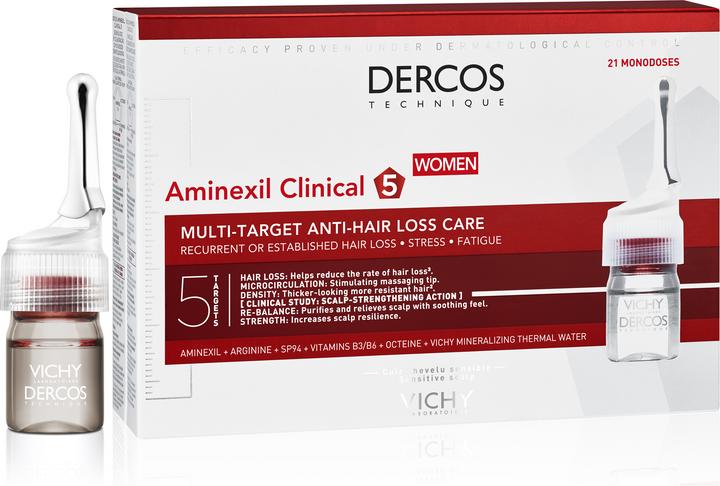 Produktbild Vichy Dercos Aminexil Clinical (126 ml, Flüssiges Shampoo)