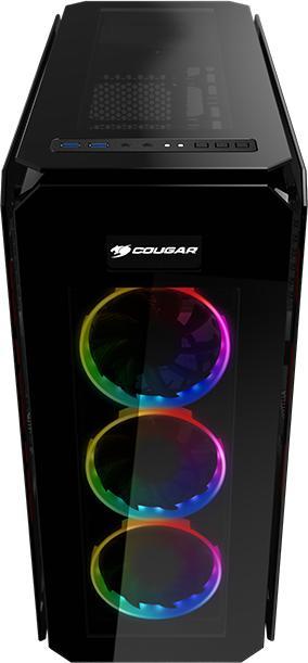 Immagine prodotto Compucase Cougar Puritas RGB - Tower - ATX - senza alimentatore (ATX, mATX, Mini-ITX)