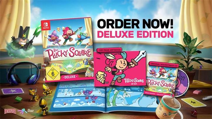 Immagine prodotto Devolver The Plucky Squire (Der kühne Knappe) - Deluxe Edition (Switch, DE)
