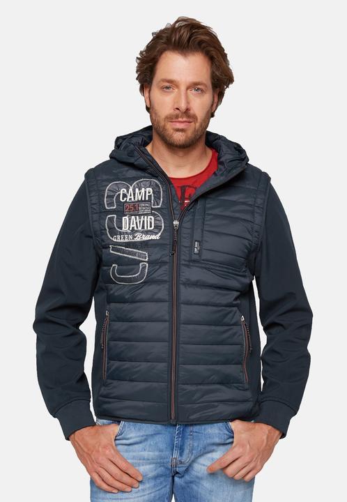 Produktbild Camp David Jacke halb Stepp- und Softshelljacke (M)