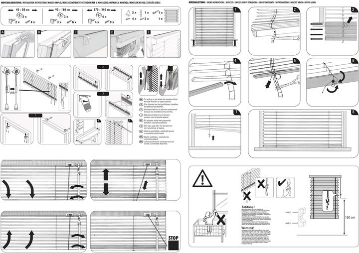 Produktbild Deco Company Aluminium zum Klemmen (70 x 130 cm)