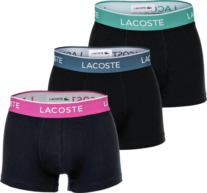 Produktbild Lacoste Boxer Court Sous-Vetement (L, 3er Pack)