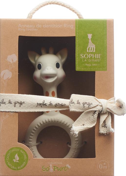 Actual product image Vulli Sophie la girafe teething ring