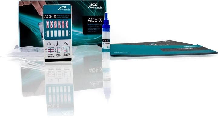 Actual product image Ace X Drug test kit (2 x)
