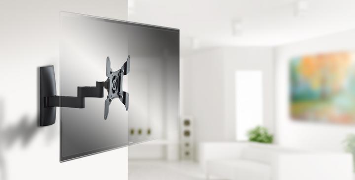 Produktbild VCM Morgenthaler TS 3 TV-Wandhalterung 38,1 cm (15" 94,0 cm (37" Neigbar+Sch (Wand, 37", 15 kg)