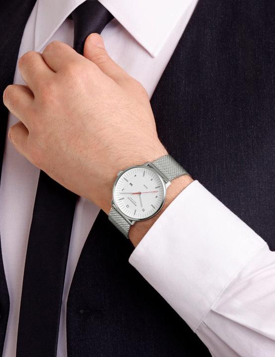 Immagine prodotto Mondaine MLE.41910.SM Herrenuhr Doppio Solar 41mm 5ATM (Fatto in Svizzera)