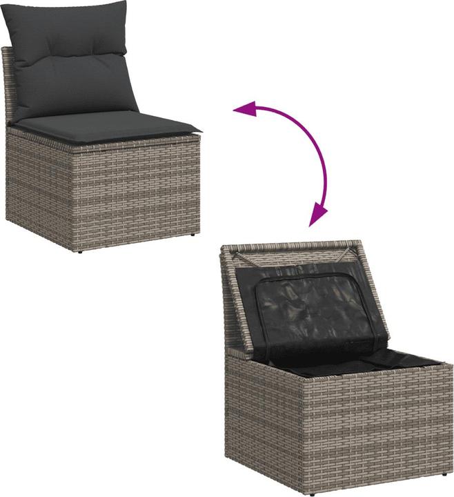 Image du produit VidaXL Ensemble salon de jardin