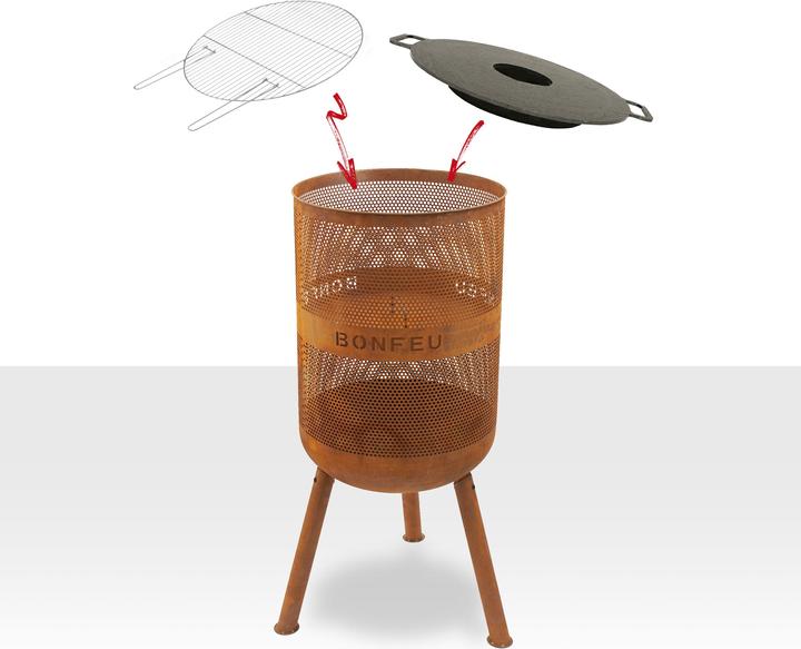 Produktbild Bonfeu BonVes 45 Roest (45 cm)