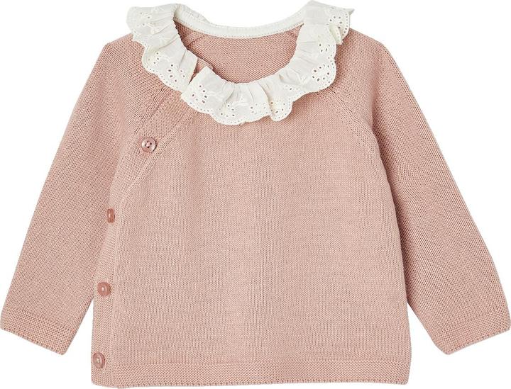 Immagine prodotto Vertbaudet Baby Wickelpullover, Kragen mit Lochstickerei (80)