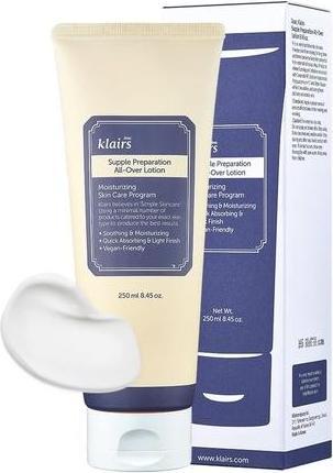 Actual product image Klairs Supple Preparation All-Over Lotion (Body cream, 250 ml)