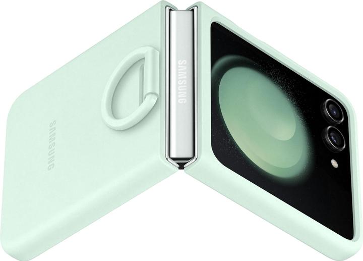 Immagine prodotto Samsung Custodia in silicone con anello (Samsung Galaxy Z Flip5)