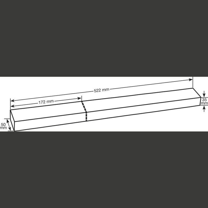 Actual product image HAZET 2-component soft foam insert ∙ empty 163-130L