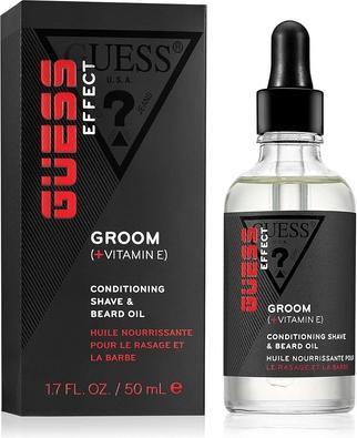Guess Effect Boost Conditioning Shave and Beard Oil für Männer 1,7 oz