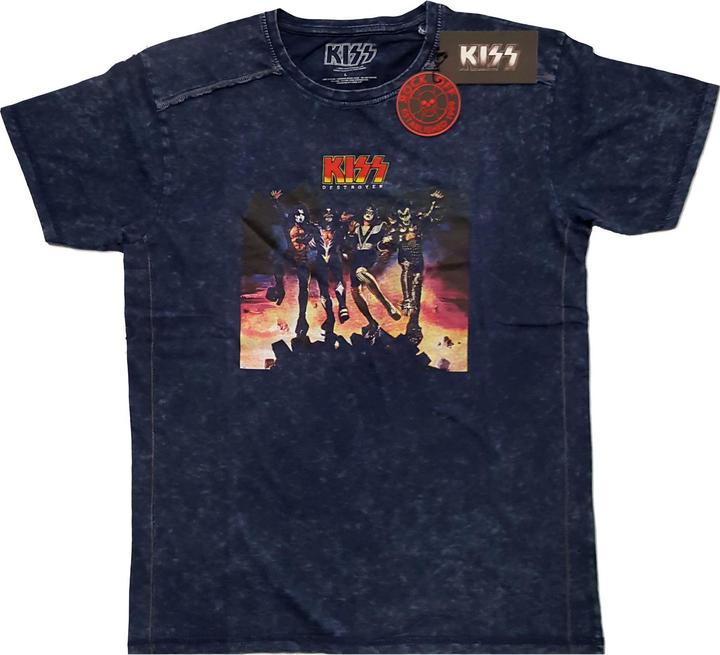 Actual product image KISS Destroyer (Blue, Snow Wash) (L)