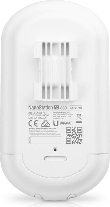 Actual product image Ubiquiti NanoStation 5ACL (1000 Mbit/s)