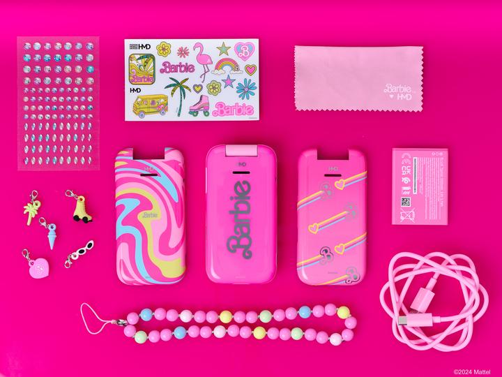 Actual product image HMD Barbie Phone (2.80", 0.30 Mpx, 4G)