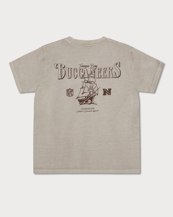 Actual product image Lobster & Lemonade Tampa Bay Buccaneers 89 Band T-Shirt beige L (L)