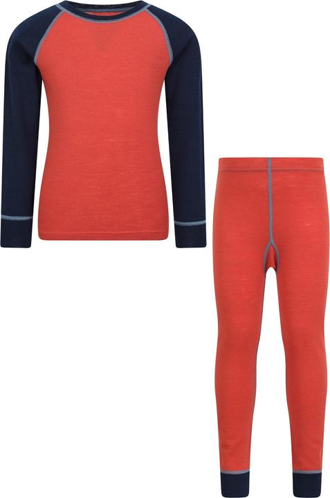 Actual product image Mountain Warehouse Childrens/Kids Merino II Base Layer Set (98)