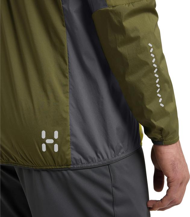 Immagine prodotto Haglöfs L.I.M Alpha Hood Uomo Aurora/verde oliva (XL)