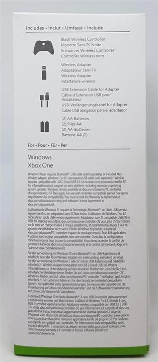 Actual product image Microsoft Xbox Controller + Wireless Adapter (PC, Xbox One X, Xbox Series X, Xbox One S, Xbox Series S)