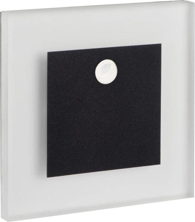 Image du produit Kanlux Applique murale encastrable LED APUS Noir Détecteur de mouvement 29856 (14 lm)