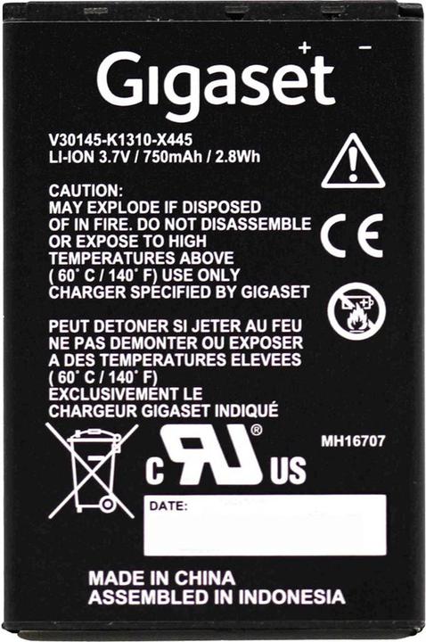 Gigaset Akku 750mAh für Modelle