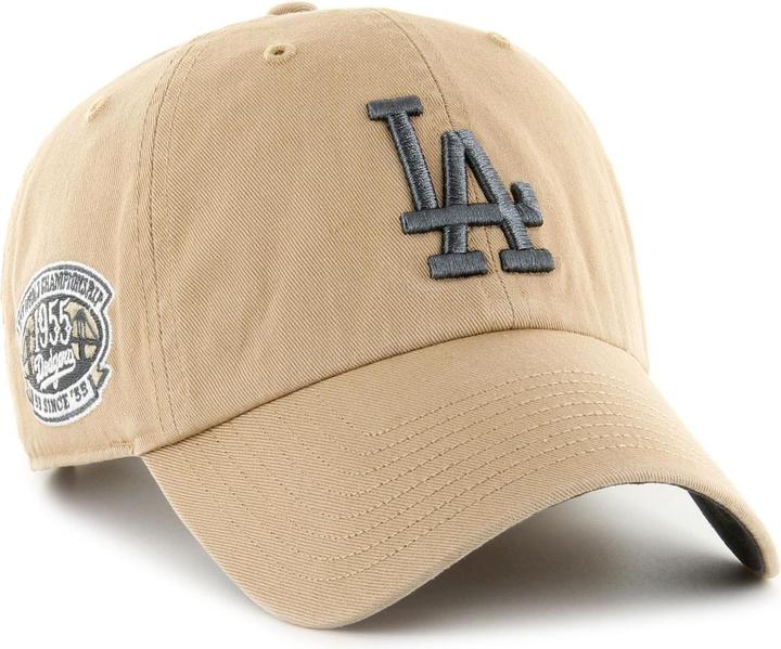 47 Brand baseball kappe mlb los angeles dodgers double under clean up (One Size)
