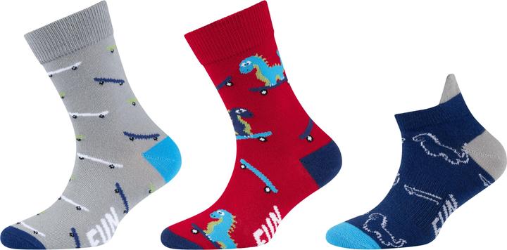Fun Socks Socken und Sneakersocken (3er Pack, 35)