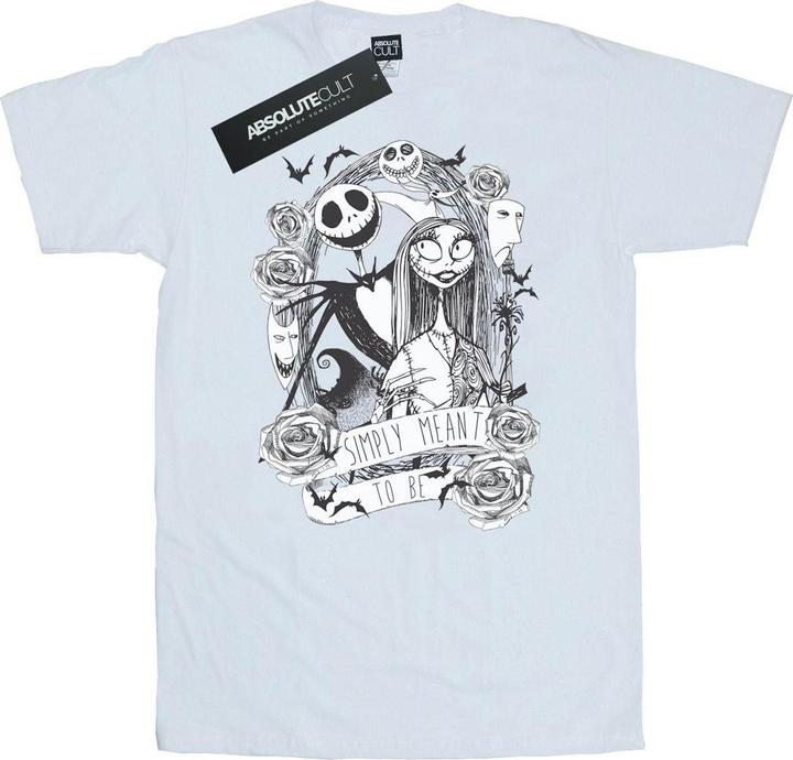 Disney Nightmare Before Christmas Simply Meant To Be TShirt (XL)