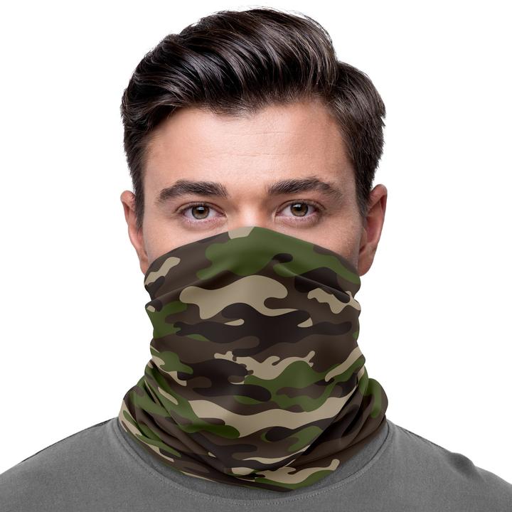 Actual product image Maskworld Schlauchschal Camouflage