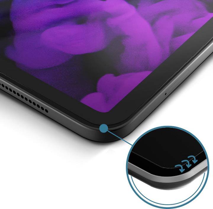 Actual product image Zagg InvisibleShield Glass Elite+ Apple iPad Pro Display 12.9 inch (1 Piece, iPad Pro 12.9 2018 (3. Gen), iPad Pro 12.9 2020 (4. Gen))