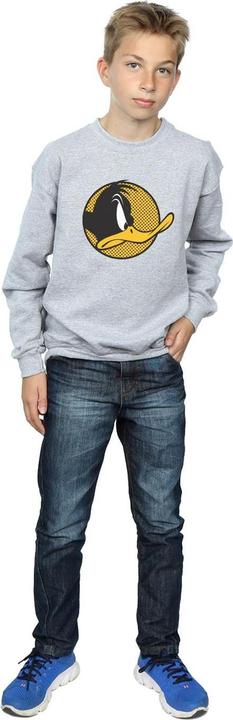 Produktbild Looney Tunes Daffy Duck Dotted Profile Sweatshirt Jungen (128)
