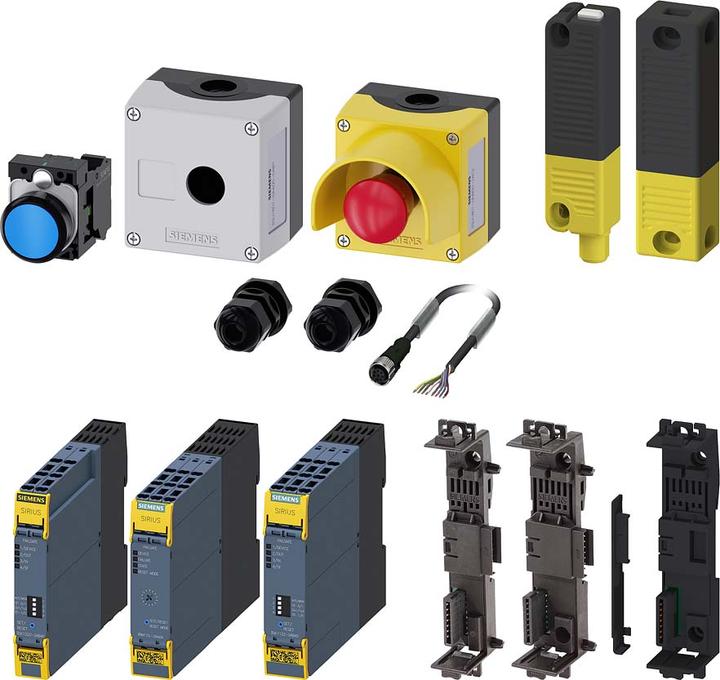 Actual product image Siemens 3SK19123SB40 SIRIUS Safety Technology Advanced Package