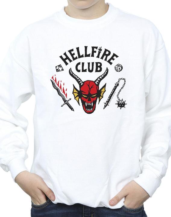 Produktbild Netflix Stranger Things Hellfire Club Sweatshirt Jungen (152, 158)