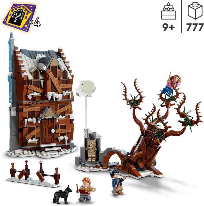 Image du produit LEGO Cabane hurlante et pâturage fouetté (76407, LEGO Harry Potter)