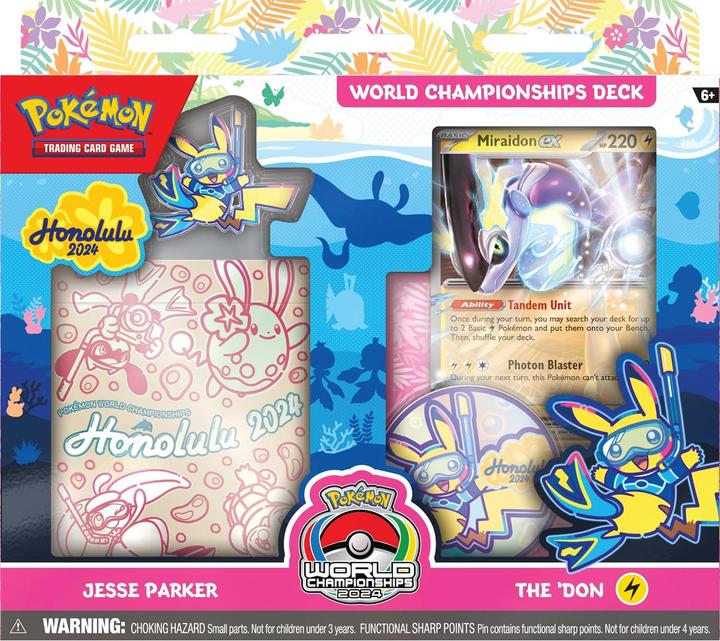 Image du produit Pokémon P-EN World Championship Deck 2024 (Anglais, Pont)
