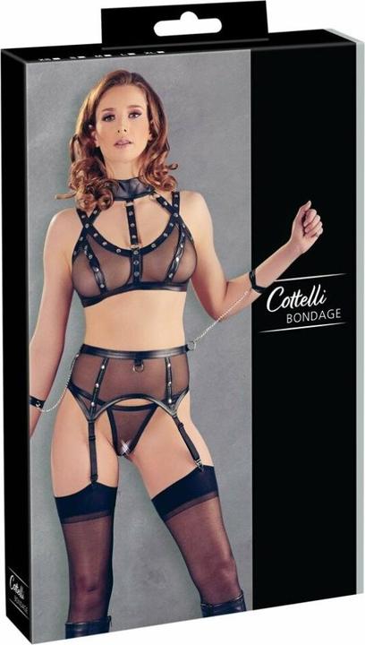 Actual product image Cottelli Collection Suspender set (XL)