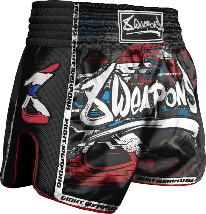 8Weapons 8 WEAPONS Muay Thai Shorts - Cut like a blade black 2.0 S (S)