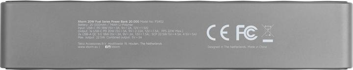 Actual product image Xtorm Fuel Series 4 (20000 mAh, 20 W, 74 Wh)