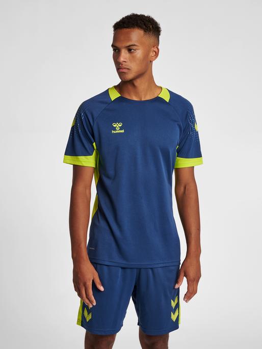 Actual product image hummel Lead S/S Poly Jersey (S)