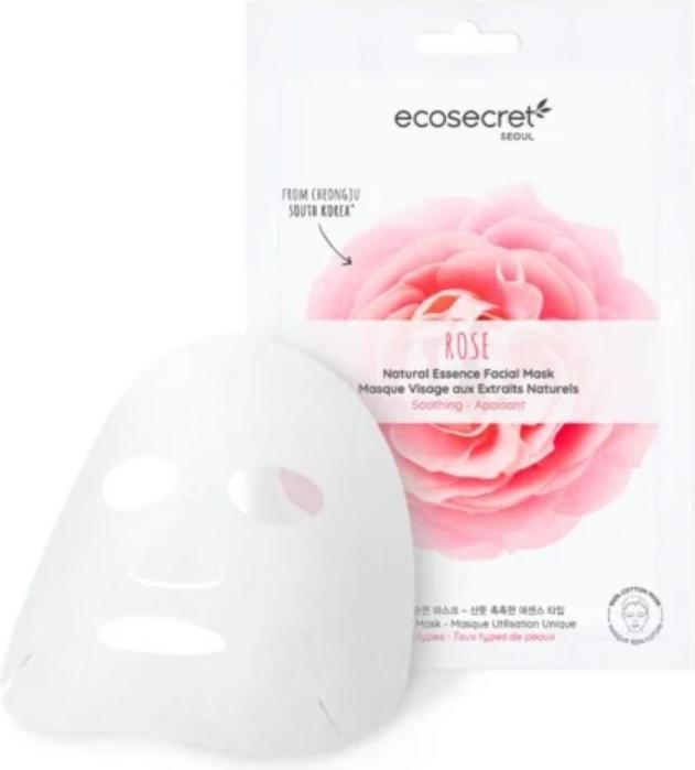 Image du produit Ecosecret Masque visage apaisant Rose Btl 20 ml (20 ml)