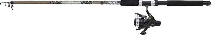 Mitchell Ruten-Kombination Tanager Camo II Tele Spin für Raubfische (180 cm)