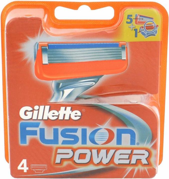 Actual product image Gillette Fusion Power (4 x)