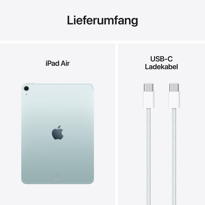 Actual product image Apple iPad Air 11 2025 (M3) (5G, 11", 128 GB, Blue)