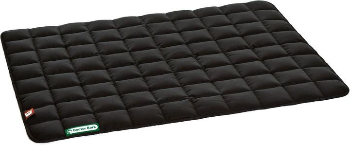 Doctor Bark Dog blanket black L (Dog)