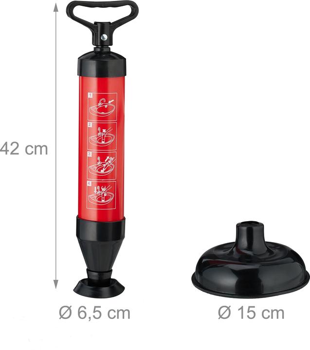 Immagine prodotto Relaxdays Pulitore di scarichi (1 pz.)