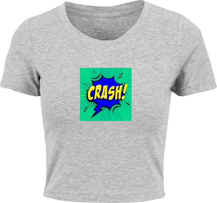 Immagine prodotto Merchcode Donna CRASH Comic Cropped Tee - 118533 (XL)
