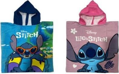 Image du produit Disney Lilo & Stitch Poncho Serviette de plage 50cm x 100cm (50 x 50 cm)
